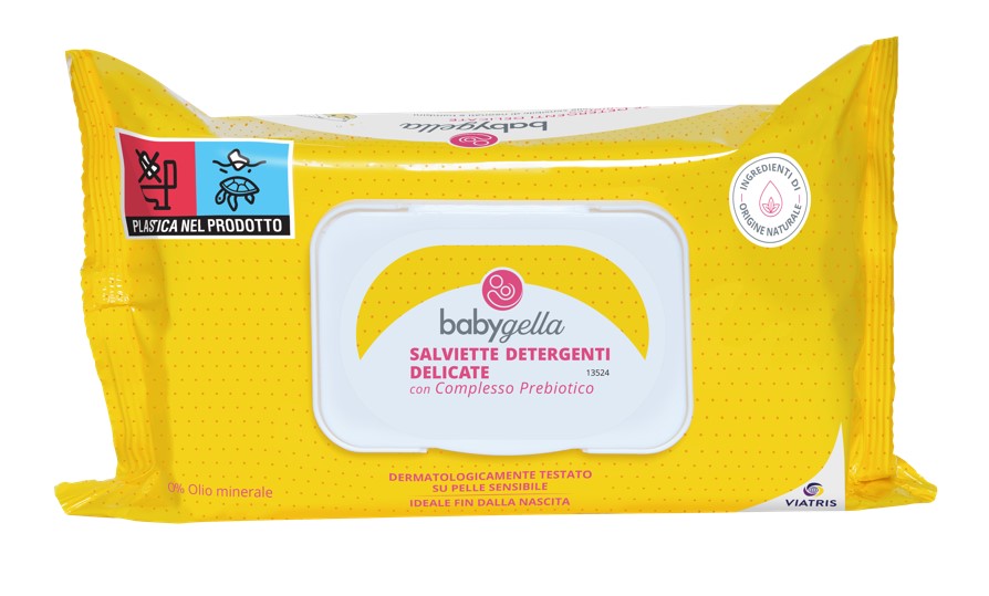 BABYGELLA PREBIOTIC SALVIETTINE 72 PEZZI - farmacialombardia.it