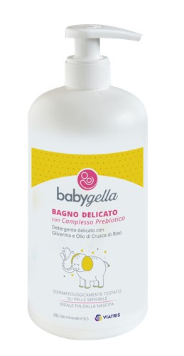 BABYGELLA PREBIOTIC BAGNO DELICATO 250 ML - farmacialombardia.it