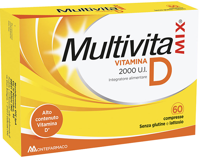 MULTIVITAMIX VITAMINA D 2000 UI 60 COMPRESSE - farmacialombardia.it