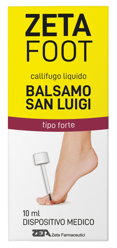 ZETAFOOT CALLIFUGO LIQUIDO BALSAMO SAN LUIGI 10 ML - farmacialombardia.it
