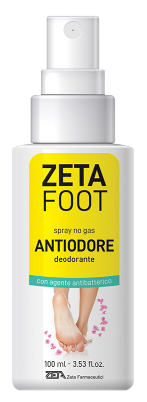 ZETAFOOT SPRAY ANTIODORE 100 ML - farmacialombardia.it