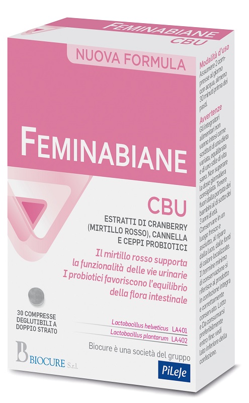 FEMINABIANE CBU 30 COMPRESSE - farmacialombardia.it