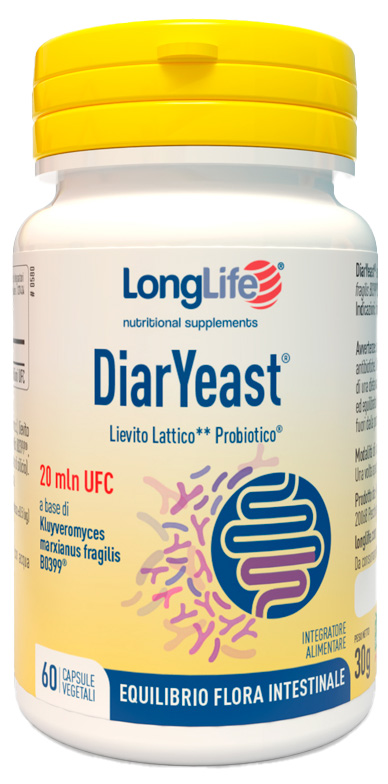 LONGLIFE DIARYEAST 60 CAPSULE VEGETALI - farmacialombardia.it