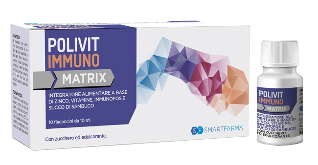 POLIVIT IMMUNO MATRIX 10 FLACONCINI DA 10 ML - farmacialombardia.it
