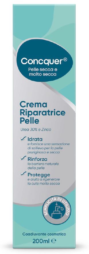 CONCQUER CREMA RIPARATRICE PELLE 200 ML - farmacialombardia.it