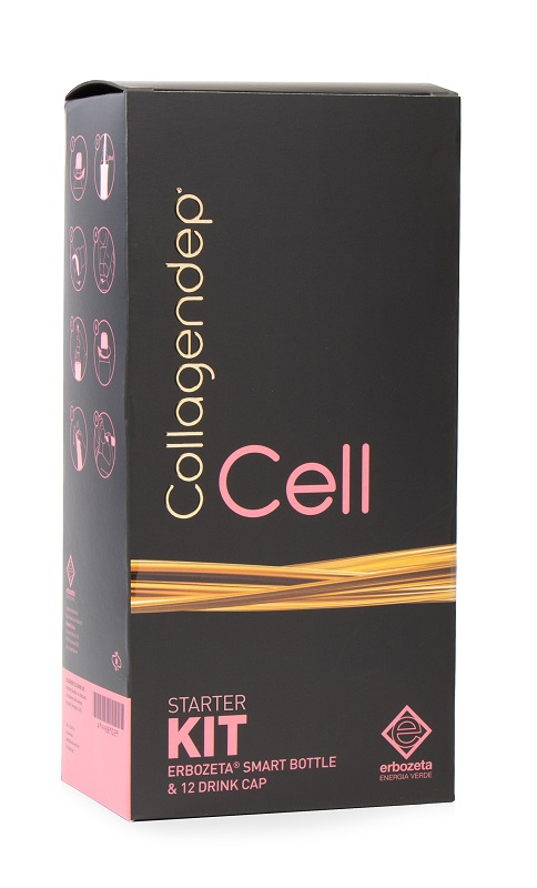 COLLAGENDEP CELL STARTER KIT 12 DRINK CAP + SMART BOTTLE - farmacialombardia.it