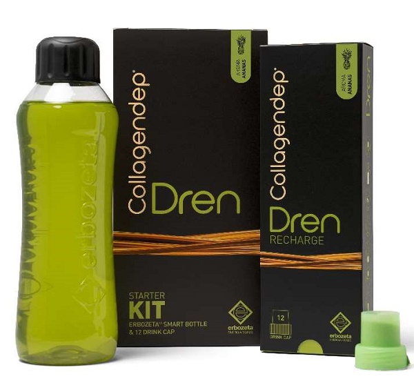 COLLAGENDEP DREN STARTER KIT 12 DRINK CAP + SMART BOTTLE - farmacialombardia.it