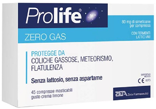 PROLIFE ZEROGAS 45 COMPRESSE - farmacialombardia.it
