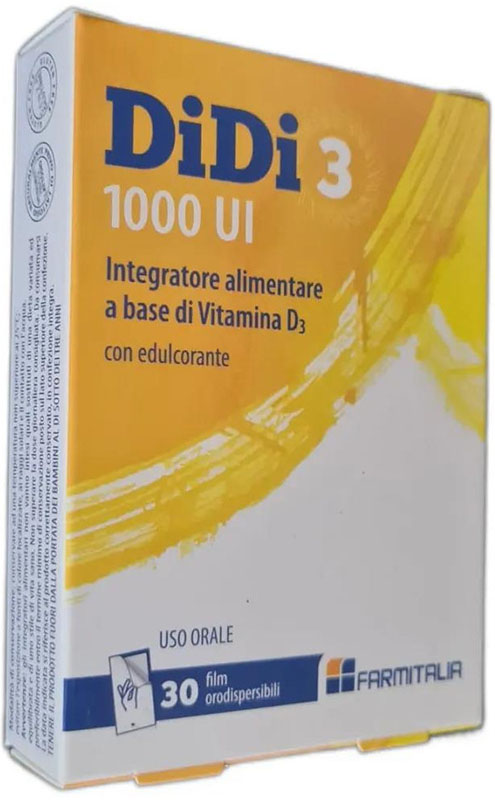 DIDI3 1000 UI 30 FILM ORODISPERSIBILI - farmacialombardia.it