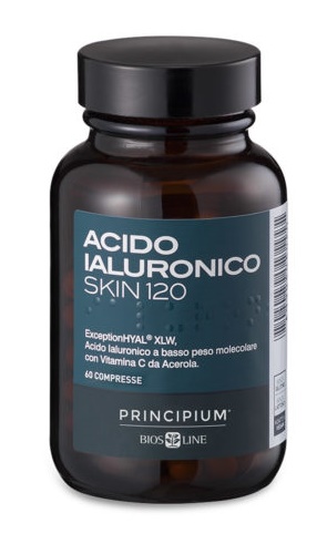 PRINCIPIUM ACIDO IALURONICO SKIN 120 60 COMPRESSE - farmacialombardia.it