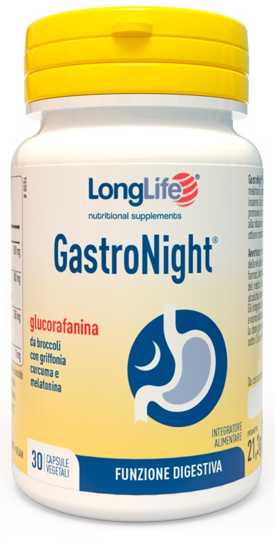 LONGLIFE GASTRONIGHT 30 CAPSULE VEGETALI - farmacialombardia.it