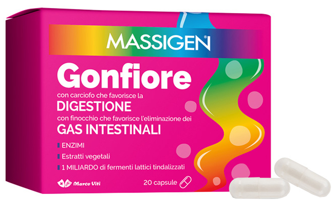 MASSIGEN GONFIORE 20 CAPSULE - farmacialombardia.it