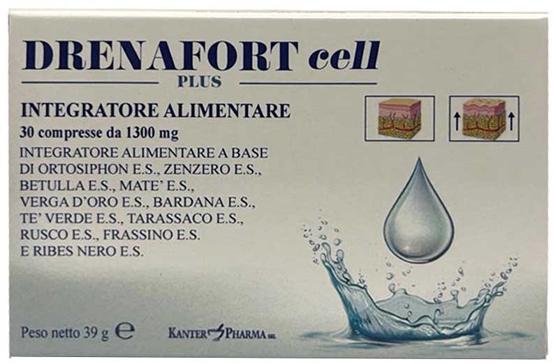 DRENAFORT CELL PLUS 30 COMPRESSE - farmacialombardia.it