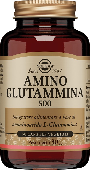 AMINO GLUTAMMINA 500 50 CAPSULE VEGETALI - farmacialombardia.it