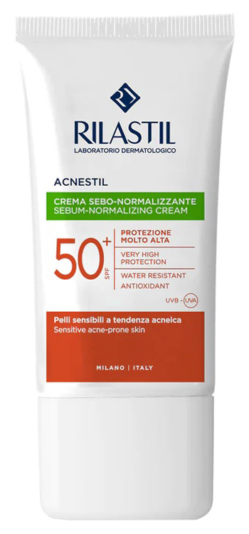 RILASTIL SUN SYSTEM ACNESTIL CREMA SPF50+ 40 ML - farmacialombardia.it