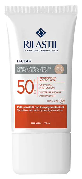 RILASTIL SUN SYSTEM D-CLAR LIGHT SPF50+ 40 ML - farmacialombardia.it
