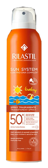 RILASTIL SUN SYSTEM BABY SPRAY VAPO SPF50+ 200 ML - farmacialombardia.it