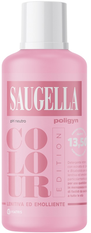 SAUGELLA POLIGYN COLOUR EDITION DETERGENTE INTIMO 500 ML - farmacialombardia.it