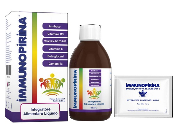 IMMUNOPIRINA 150 ML + BUSTINA DA 6,5 G - farmacialombardia.it