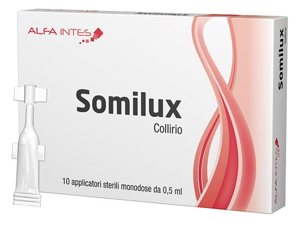 SOMILUX COLLIRIO 10 APPLICATORI STERILI MONODOSE DA 0,5 ML - farmacialombardia.it