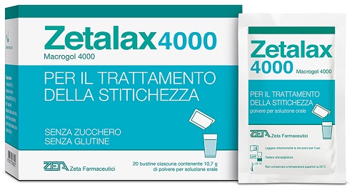 ZETALAX 4000 20 BUSTINE DA 10,7 G - farmacialombardia.it