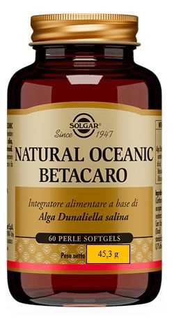 NATURAL OCEANIC BETACARO 60 PERLE - farmacialombardia.it