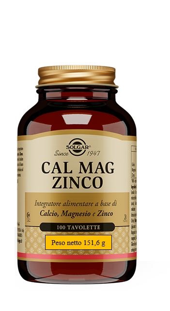 CAL MAG ZINCO 100 TAVOLETTE - farmacialombardia.it