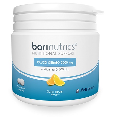 BARINUTRICS CALCIO CITRATO ARANCIA LIMONE ITA 90 COMPRESSE - farmacialombardia.it