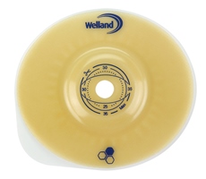 PLACCA PER UROSTOMIA CONVESSA RITAGLIABILE AURUM2 URO DIAMETRO 13-25 MM FLANGIA 45 MM 5 PEZZI - farmacialombardia.it