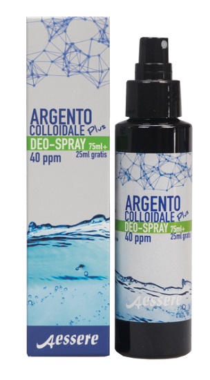 ARGENTO COLLOIDALE PLUS DEODORANTE SPRAY 75 ML + 25 ML - farmacialombardia.it