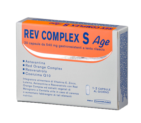 REV COMPLEX S AGE 20 CAPSULE - farmacialombardia.it