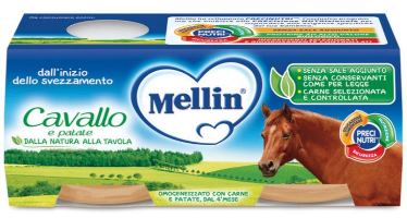 MELLIN OMOGENEIZZATO CAVALLO E PATATE 2 X 80 G - farmacialombardia.it