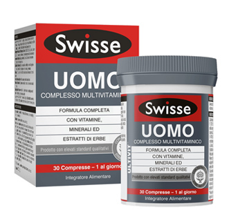 SWISSE MULTIVITAMINICO UOMO 30 COMPRESSE - farmacialombardia.it