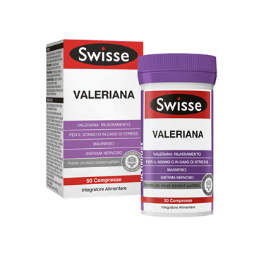 SWISSE VALERIANA 50 COMPRESSE - farmacialombardia.it