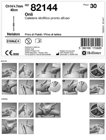 CATETERE IDROFILICO ONLI PRONTO ALL'USO 40 CM CH 14 30 PEZZI - farmacialombardia.it