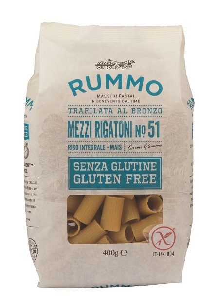 RUMMO MEZZI RIGATONI N51 DI RISO INTEGRALE E MAIS 400 G - farmacialombardia.it