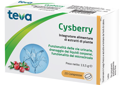 CYSBERRY TEVA 20 COMPRESSE - farmacialombardia.it