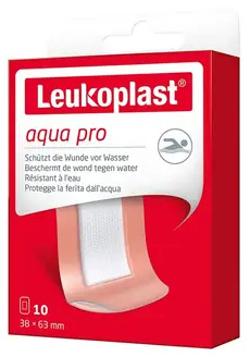 LEUKOPLAST AQUAPRO 63X38 10 PEZZI - farmacialombardia.it