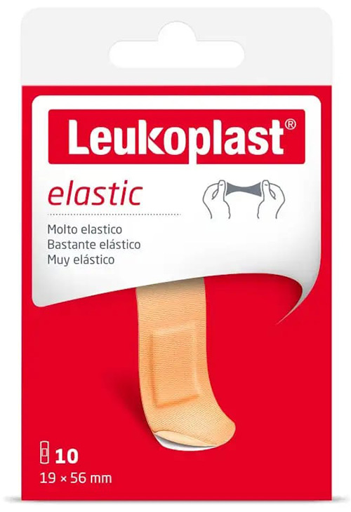 LEUKOPLAST ELASTIC 56X19 10 PEZZI - farmacialombardia.it