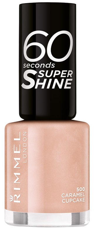 RIMMEL SMALTO 60 SECONDS SUPER SHINE CARAMEL CUPCAKE 8 ML - farmacialombardia.it
