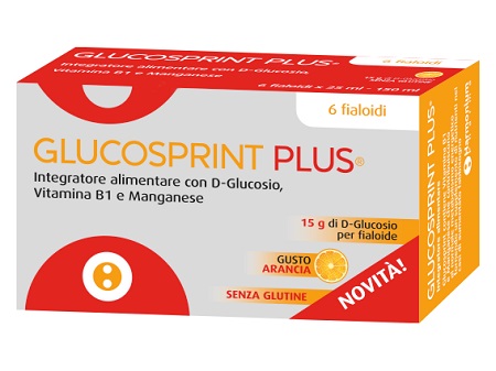 GLUCOSPRINT PLUS ARANCIA 6 FIALOIDI DA 25 ML - farmacialombardia.it