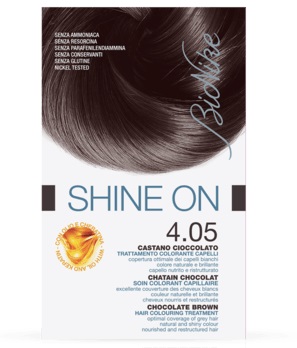 BIONIKE SHINE ON TRATTAMENTO COLORANTE CAPELLI CASTANO CIOCCOLATO 4.05 - farmacialombardia.it