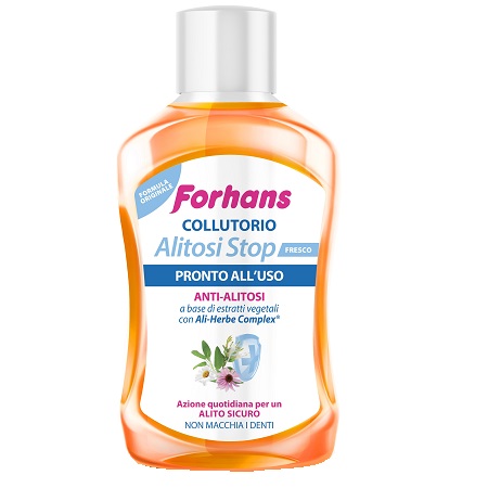 FORHANS ALITOSI STOP COLLUTORIO 500 ML - farmacialombardia.it