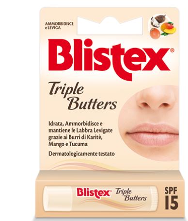 BLISTEX TRIPLE BUTTERS STICK LABBRA - farmacialombardia.it