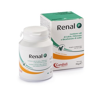 RENAL P MANGIME COMPLEMENTARE PER CANI E GATTI BARATTOLO 70 G - farmacialombardia.it