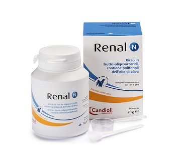 RENAL N MANGIME COMPLEMENTARE PER CANI E GATTI BARATTOLO 70 G - farmacialombardia.it