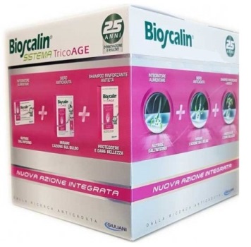 BIOSCALIN TRICOAGE COMPRESSE + SIERO + SHAMPOO - farmacialombardia.it