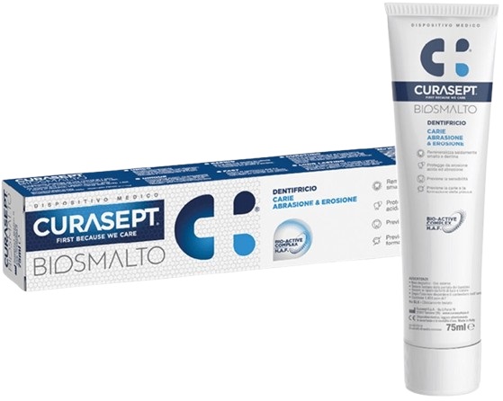 CURASEPT BIOSMALTO CARIE DENTIFRICIO 75 ML - farmacialombardia.it