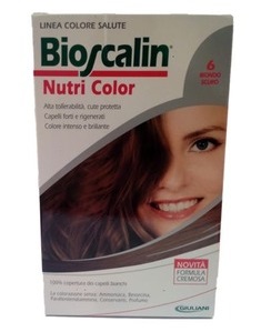 BIOSCALIN NUTRI COLOR 6 BIONDO SCURO SINCROB 124 ML - farmacialombardia.it