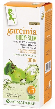 GARCINIA BODY SLIM GUSTO FRUTTI DI BOSCO 500 ML - farmacialombardia.it